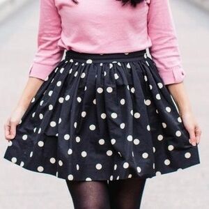 Kate spade polka dot skirt size 6